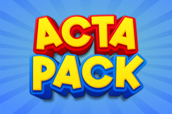 Acta Pack Font for Bold Branding