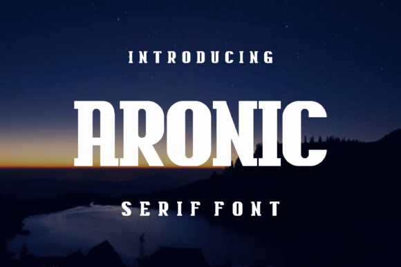 Aronic: A Modern Serif Font for Business