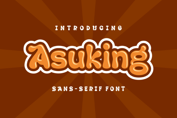 Asuking Font for Creative Makers