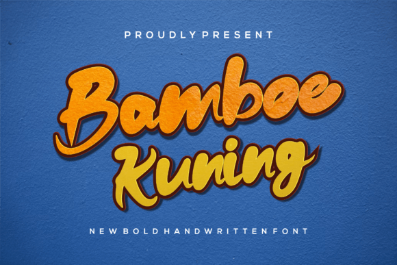 Bamboe Kuning Font for Web Design