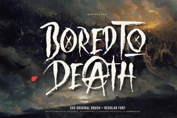 Bored to Death Font