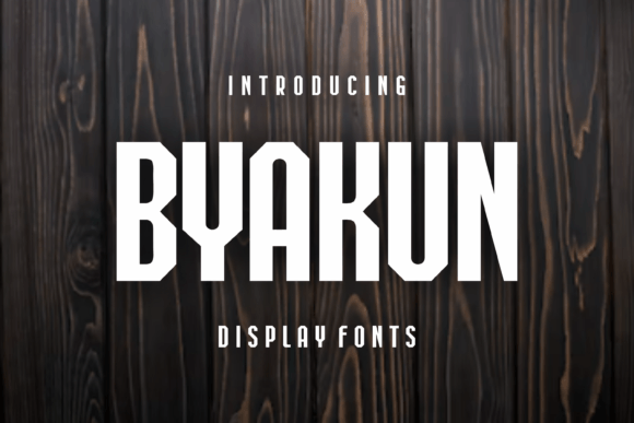 Byakun Font: Modern Typography for Designers