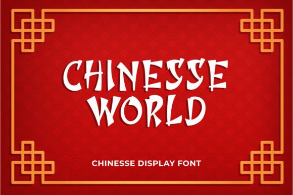 Chinesse World Font for Editorial Design