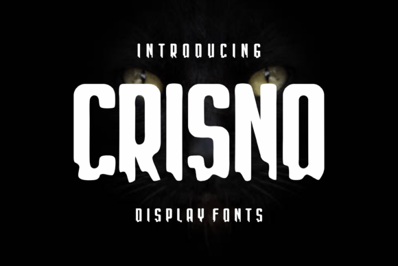 Crisno Font: Scary Style for Designers