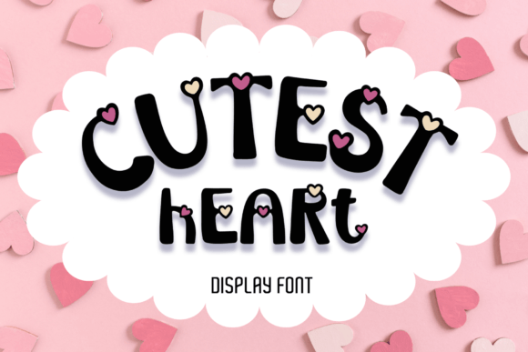 Cutest Heart Font for Elegant Branding