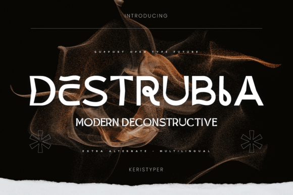 Destrubia Font for Bold Branding