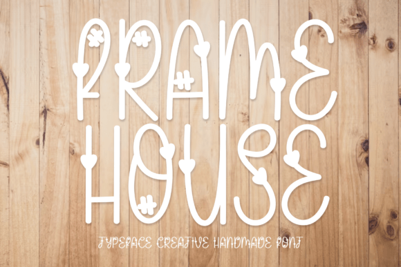 Frame House Font for Web Design