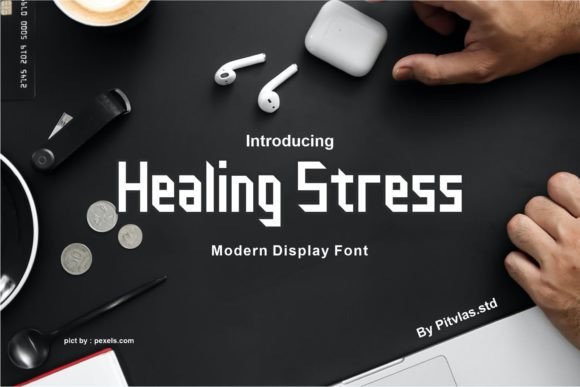 Healing Stress Font for Business