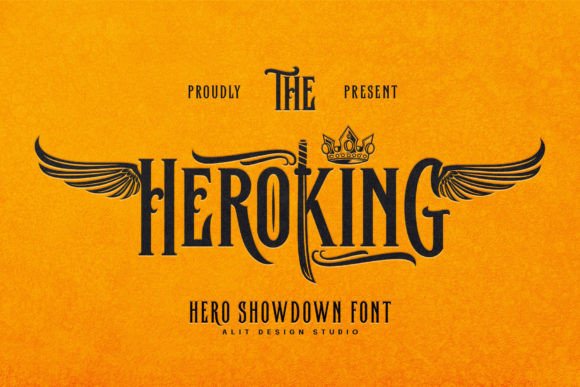 Heroking: A Bold Font for Business