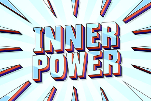 Inner Power Font for Bold Web Design