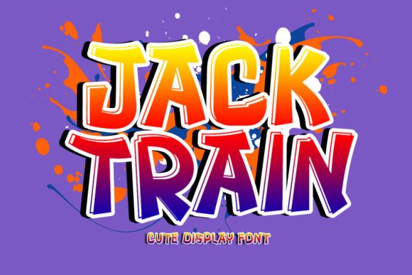 Jack Train Font for Bold Campaigns