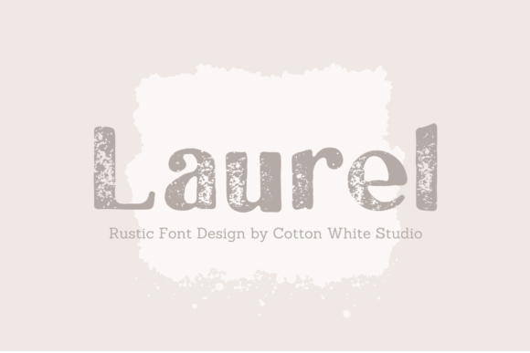 Laurel Font: Elegant Display Style