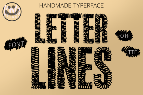 Letter Lines Font for Bold Campaigns