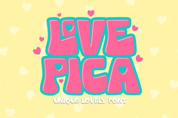 Love Pica Font for Romantic Branding
