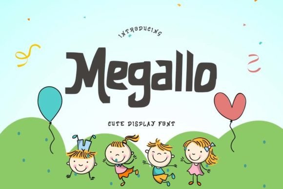 Megallo Font: Playful Typography for Web Design