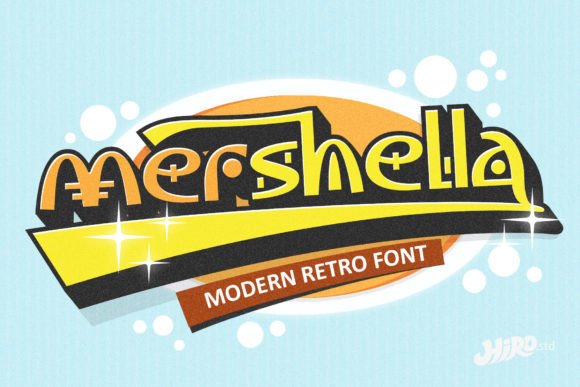 Mershella Font for Business Branding