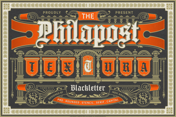 Philapost: A Bold Typeface for Creative Projects