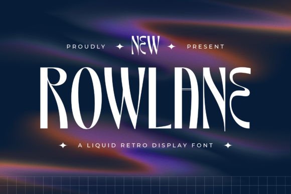 Rowlane Font for Creative Makers