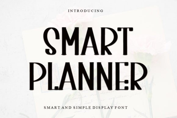 Smart Planner Font for Creative Makers