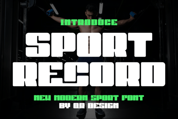 Sport Record Font: Bold and Authentic