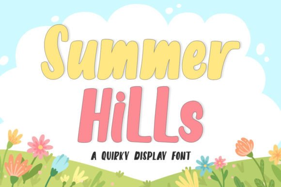 Summer Hills Font for Creative Projects