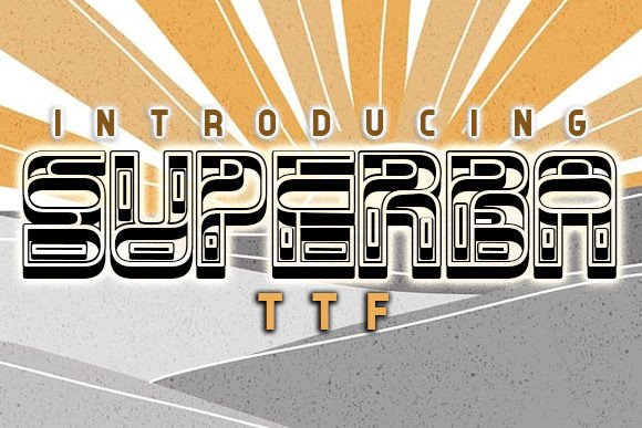 Superba Font for Creative Brands