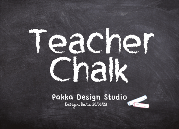 Teacher Chalk Font Review
