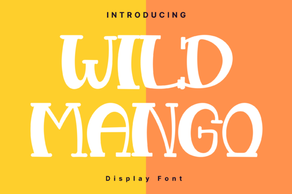Wild Mango Font for Creative Projects